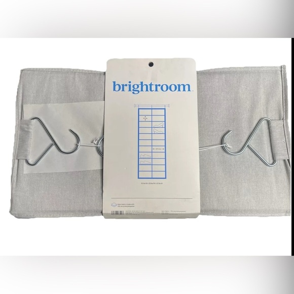 Brightroom Gray Hanging Shoe Organizer Closet Hanging Light Gray 22 Packets - Picture 2 of 10